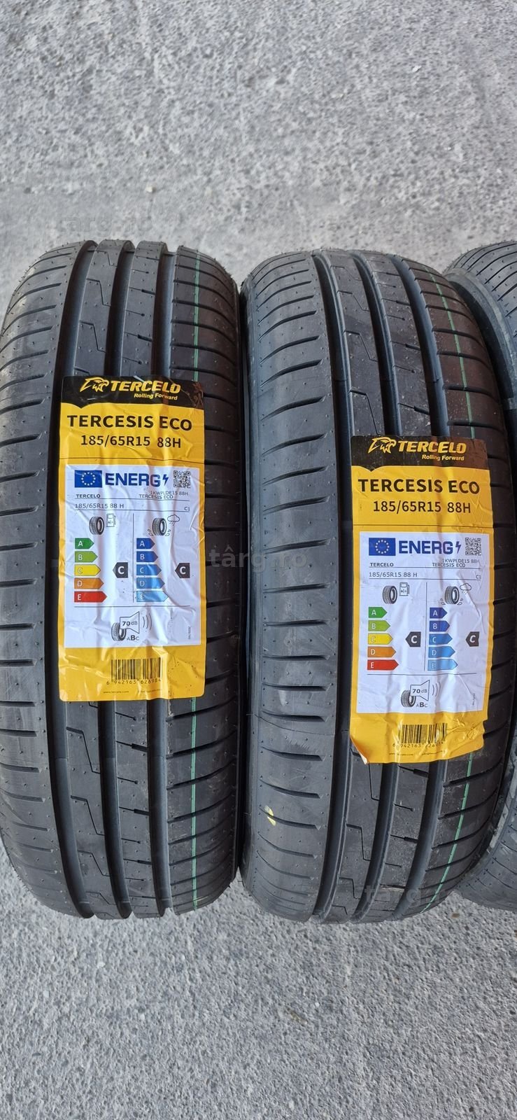 4 anvelope vara noi Tercelo 185/65/15,dot 2025.Pretul este pe bucata. 2