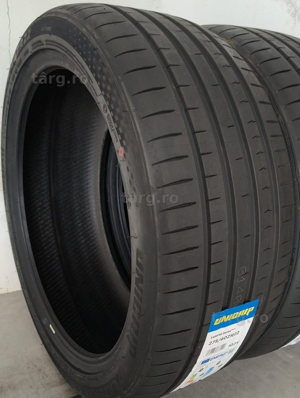 275/40 R22 107Y XL UNIGRIP (Gripmax) Anvelope noi vara protectie janta 2