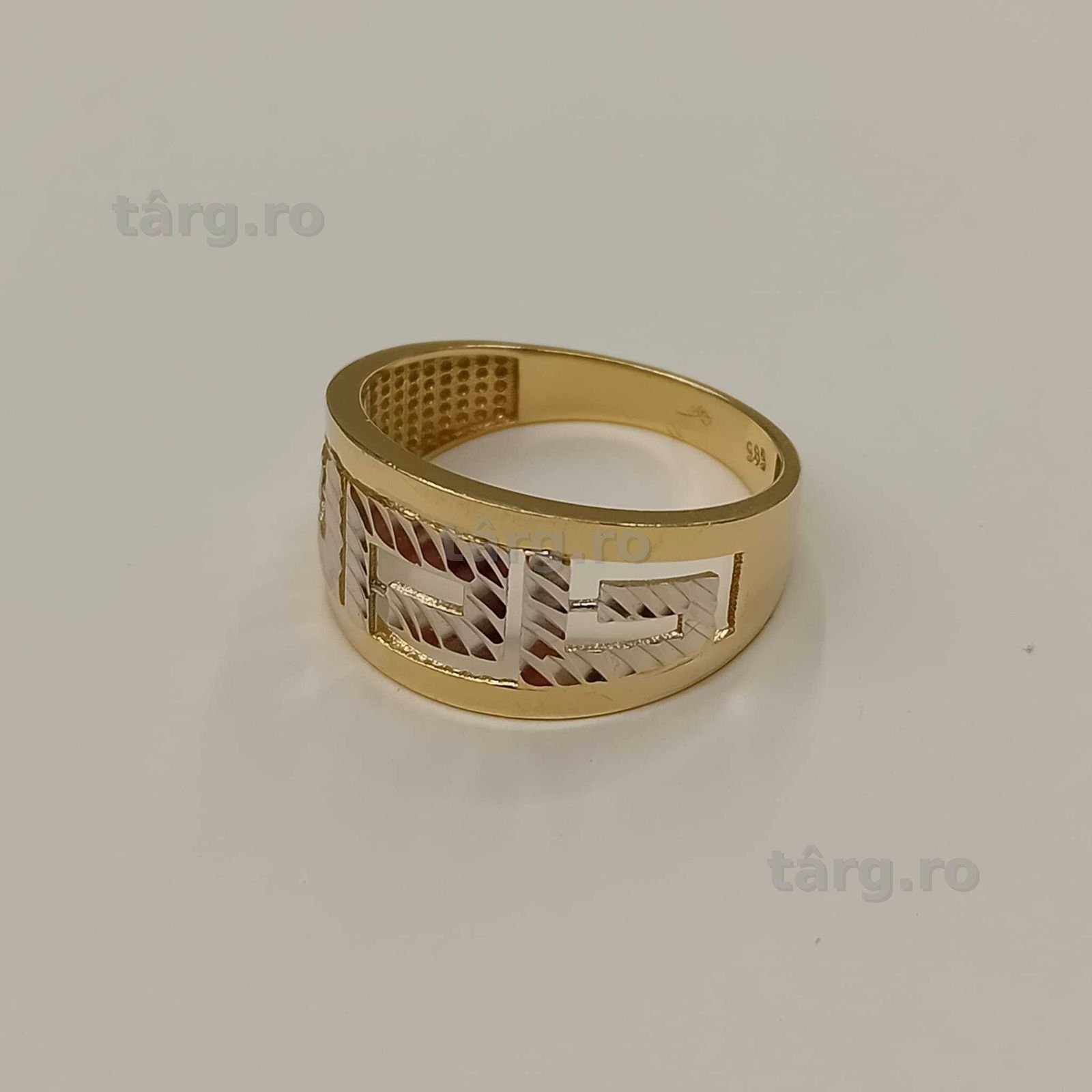 Inel aur 14k 3.33g (ag49 Esplanada b.8150.2) Garantie 2 ani! 4