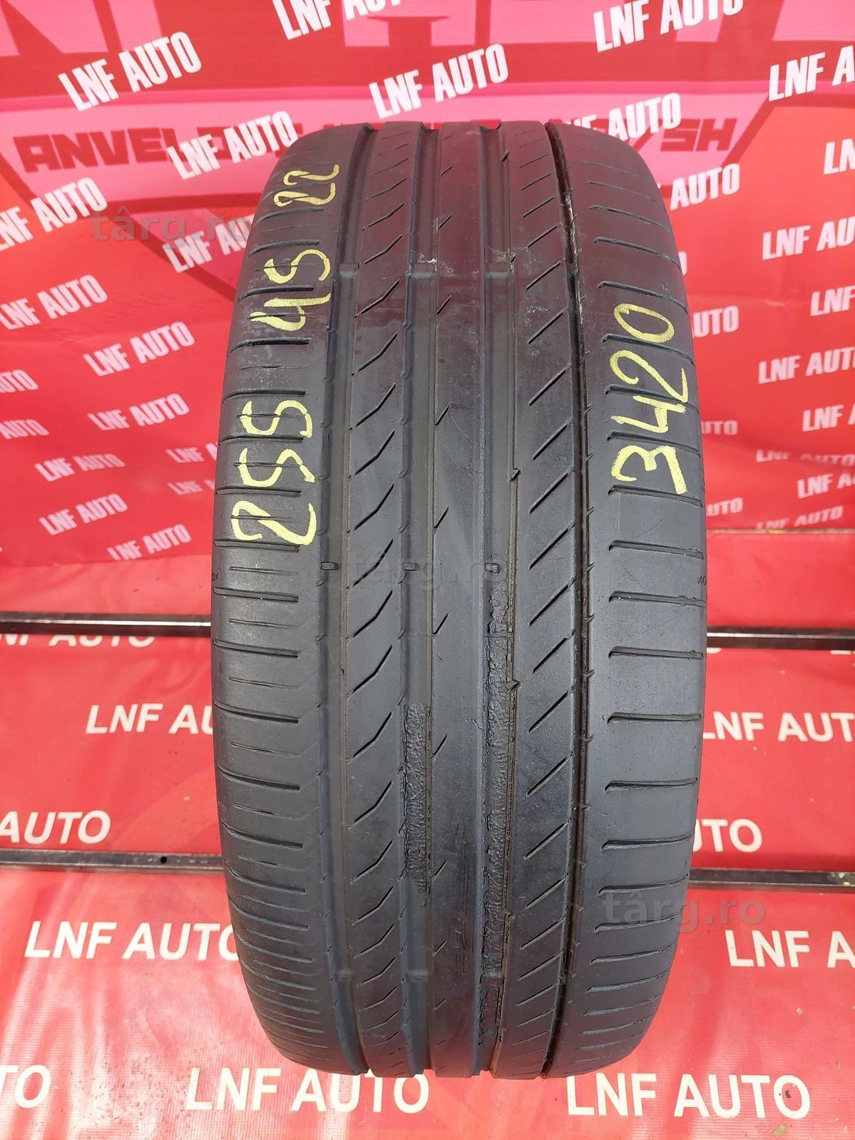 1 Anvelopa de VARA - 255/45/22 - Continental - 6.20 MM - DOT 2020 !