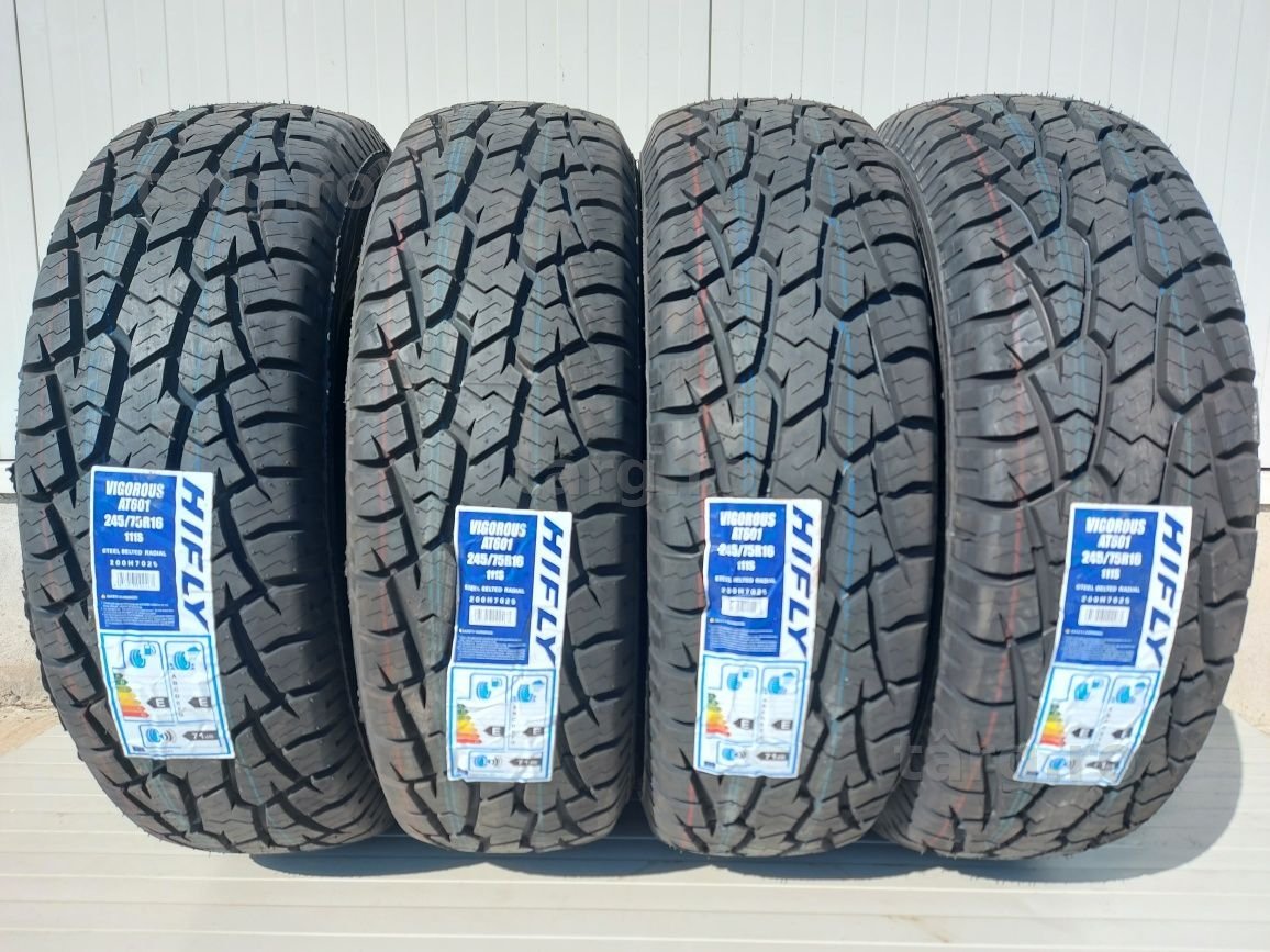 Anvelope Noi All Terrain 245/75 R16, M+S, HIFLY