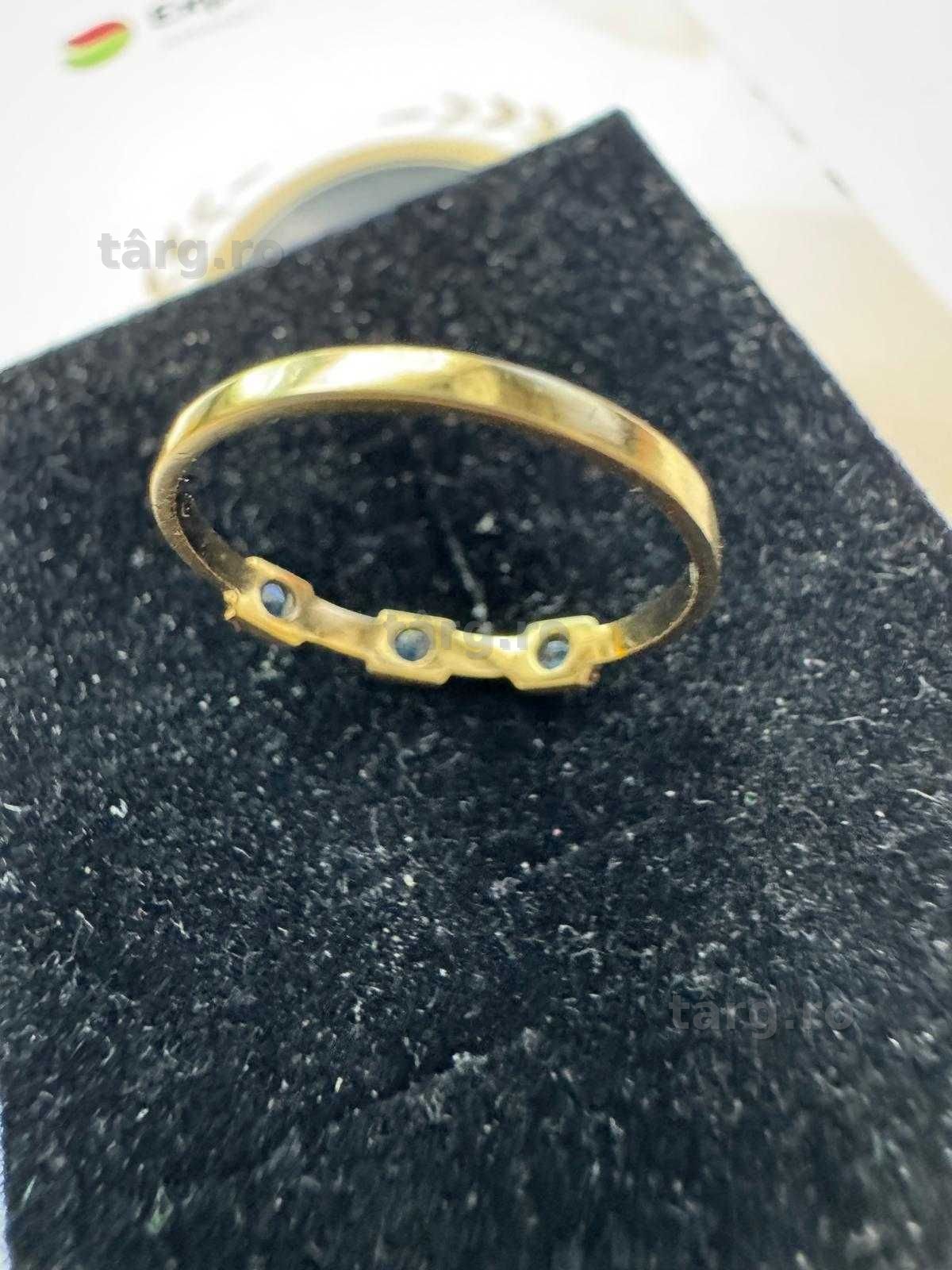 Inel din aur 18k (70019.1/ 10 Pacurari 1) garantie 2 ani! 6