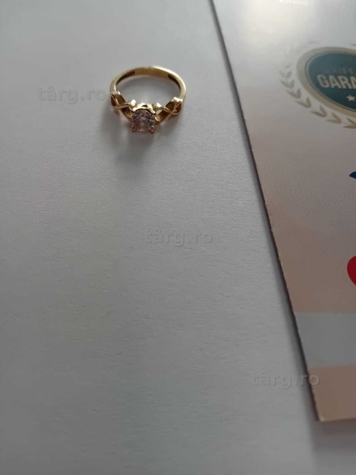 (Ag33) Inel Aur 14K/Garantie 2 ani 2