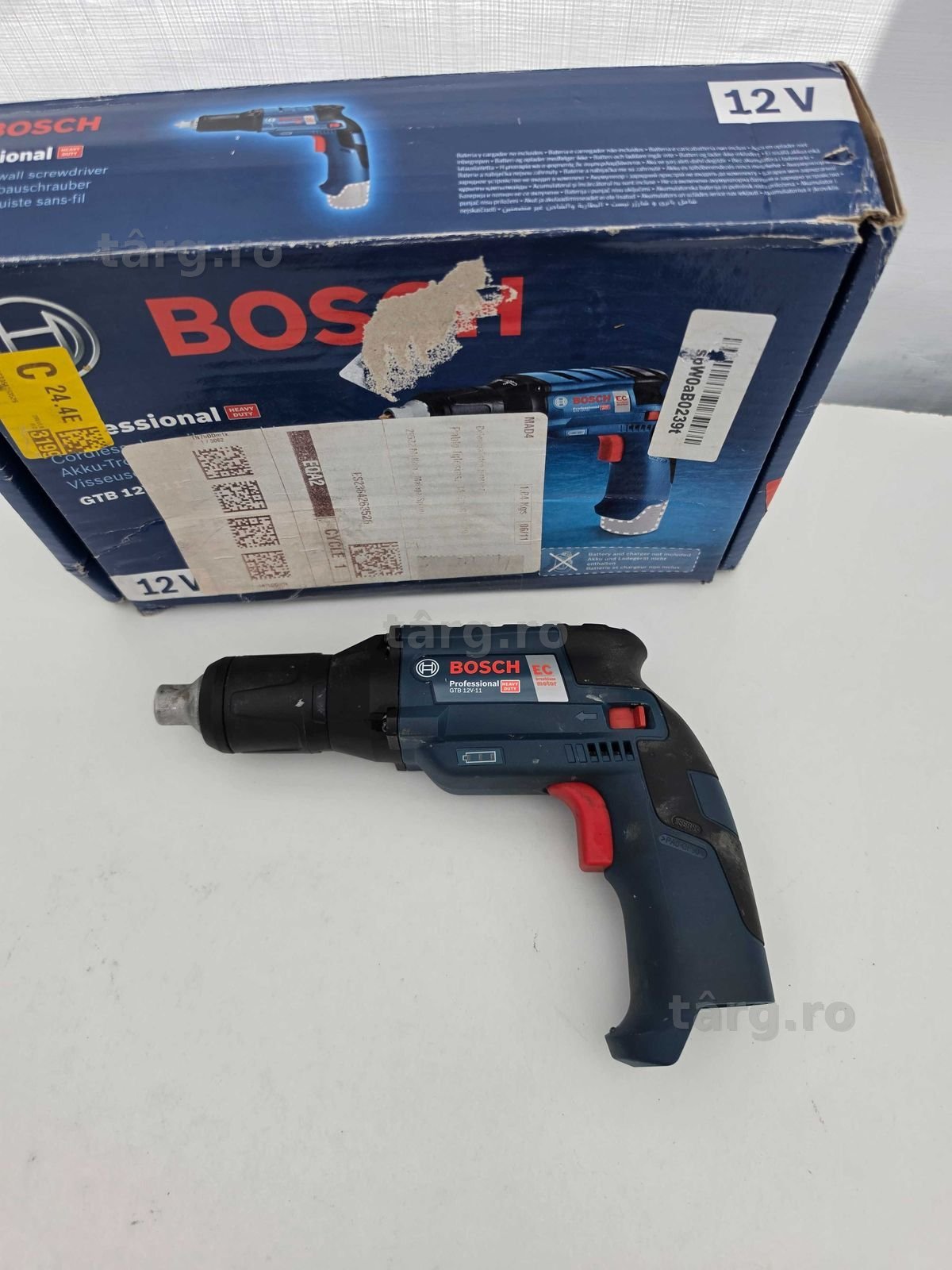 Bosch GTB 12V-11 Surubelnita cu limitator de reglare a adancimii / rigips 2