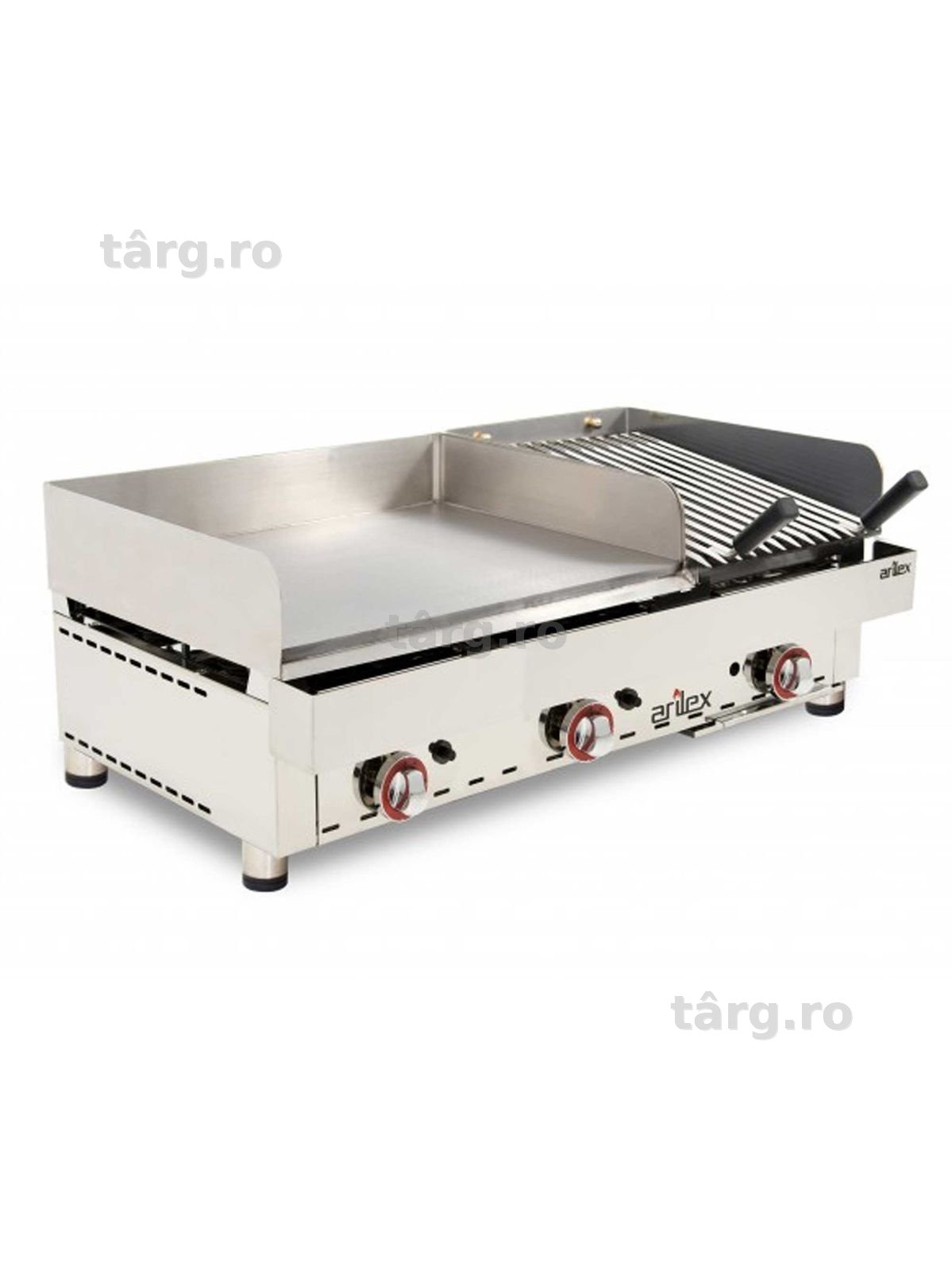 Frytop Plita inox + Gratar Gaz 1005 X 590 X 308 mm Arilex 100FRYGRB