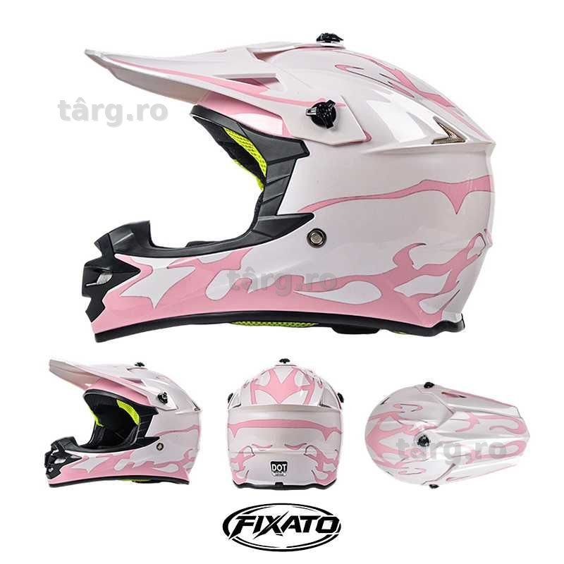 Casca Moto Enduro Cross ATV - S / M / L / XL - Roz 6
