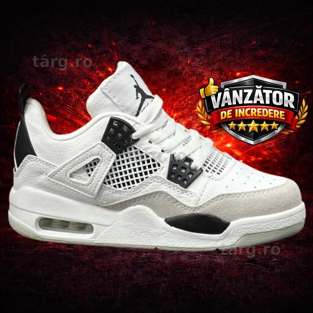 Adidasi Nike Air Jordan 4 Retro Military Black NOU