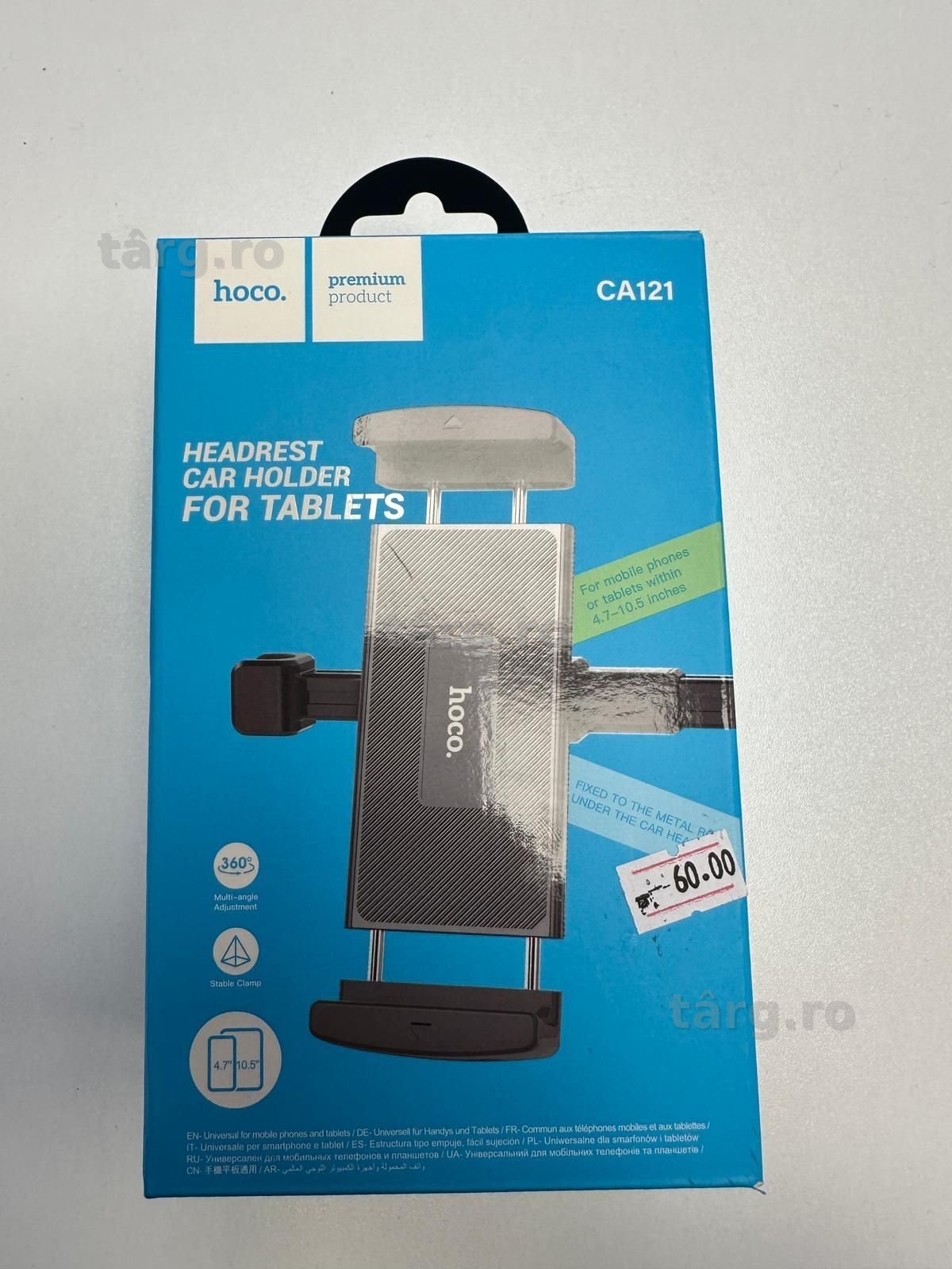 Suport pentru telefon/tableta - Prindere Tetiera
