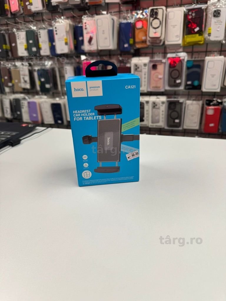 Suport Tetiere Scaun Auto HOCO, Multifunctional Hold, Tableta, Telefon