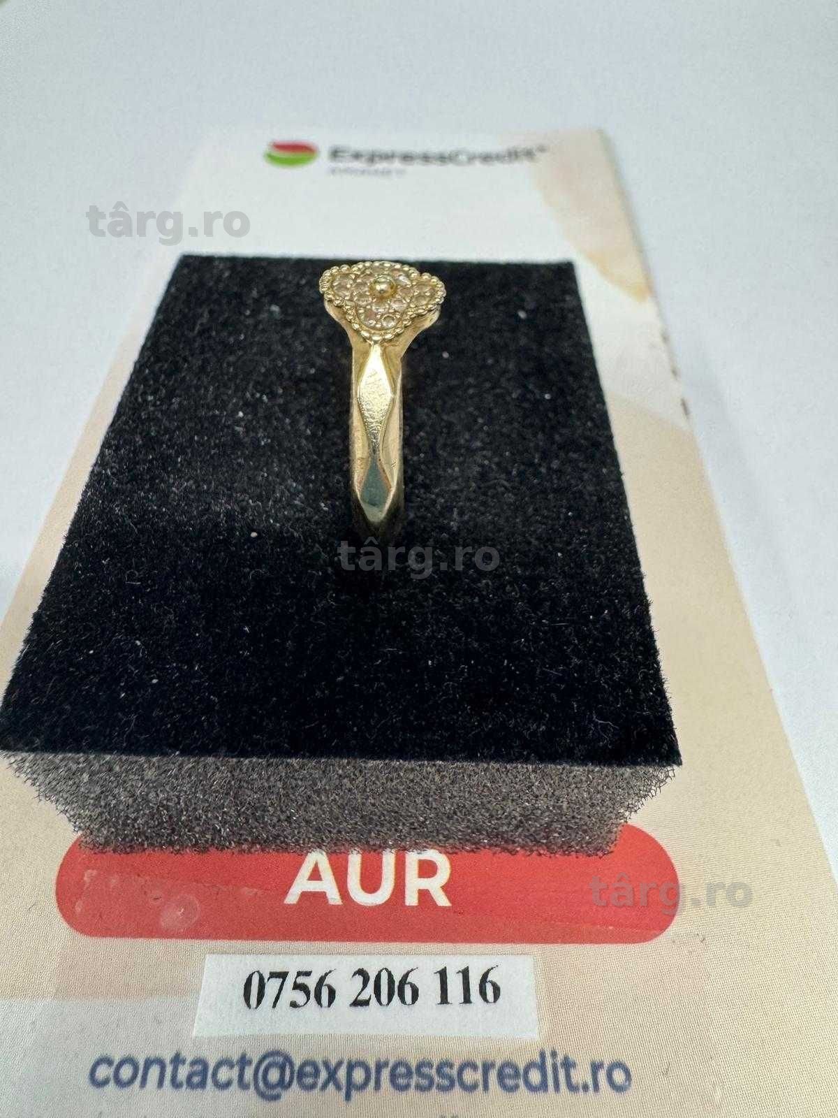 Inel din aur 14k (69460.1/ 10 Pacurari 1) Garantie 2 ani! 4