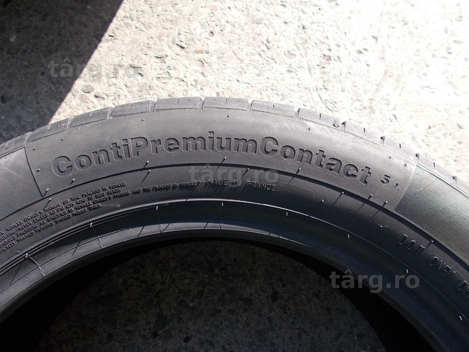 4 anvelope de vara Continental 205 55 17  profil 7mm+ Dot 2019 5