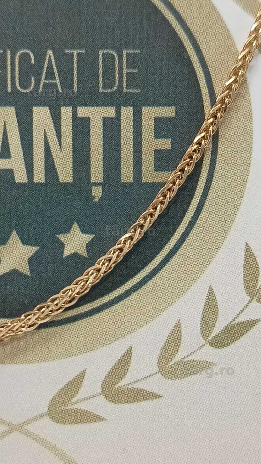 Lant aur 14k 4.18g [AG24 Harlau b.45718.2]  - Garantie 2 ani! 2