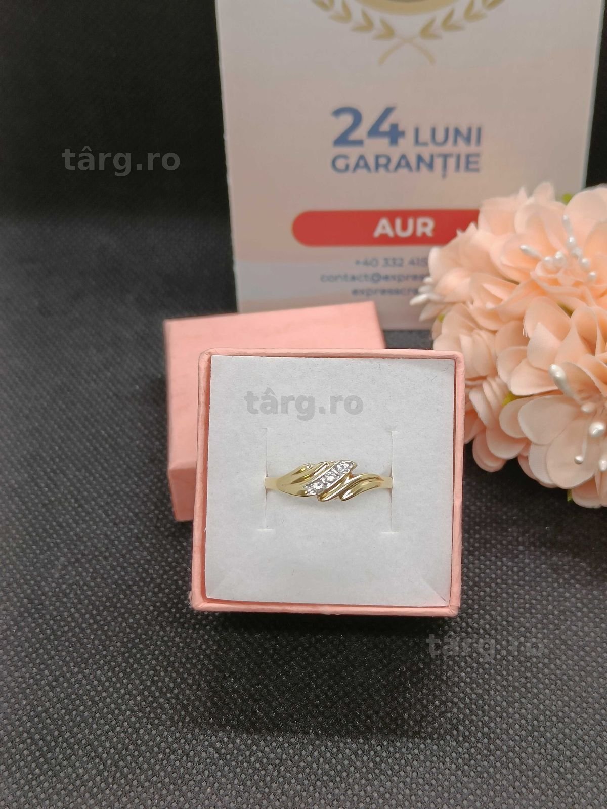 Inel aur 14K 1.54g (Ag16 Moldova b32280) - Garantie 2 ani! 2