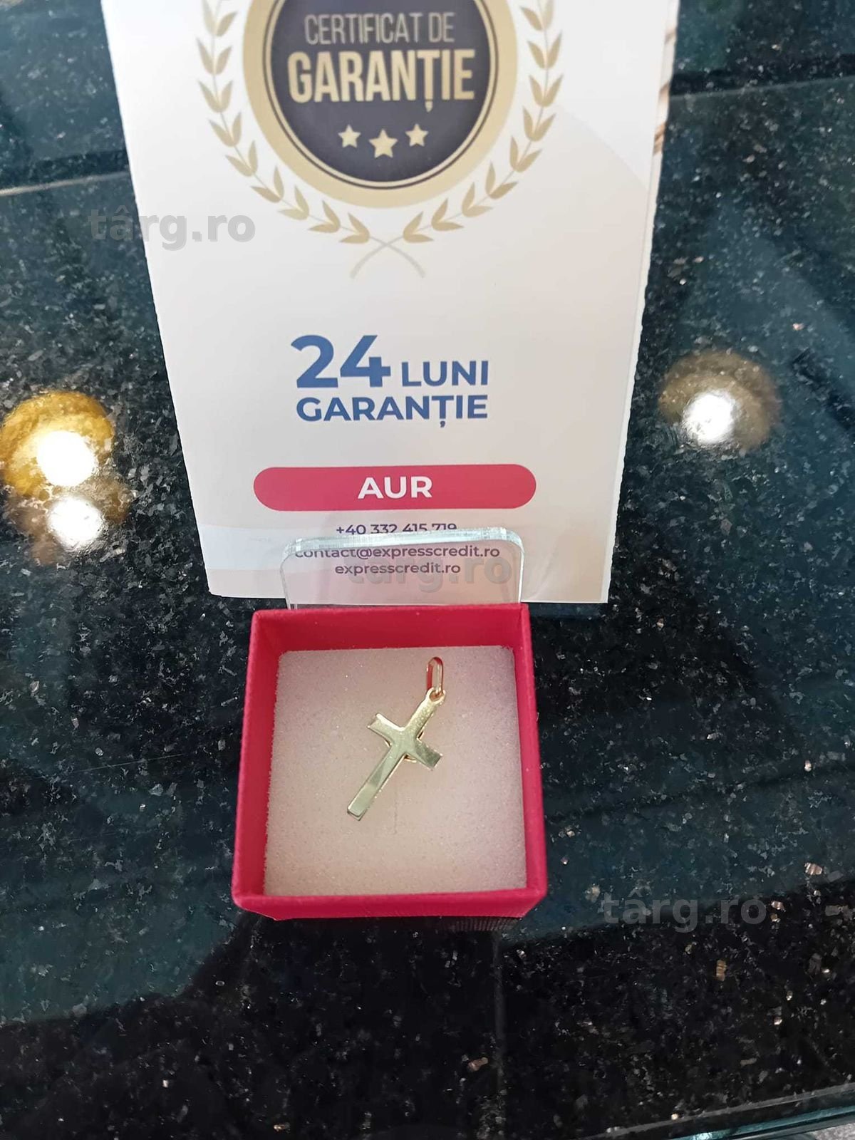 Medalion aur 14K 0.72g (Iulius Mall)(B-397.1) Garantie 2 ani! 2
