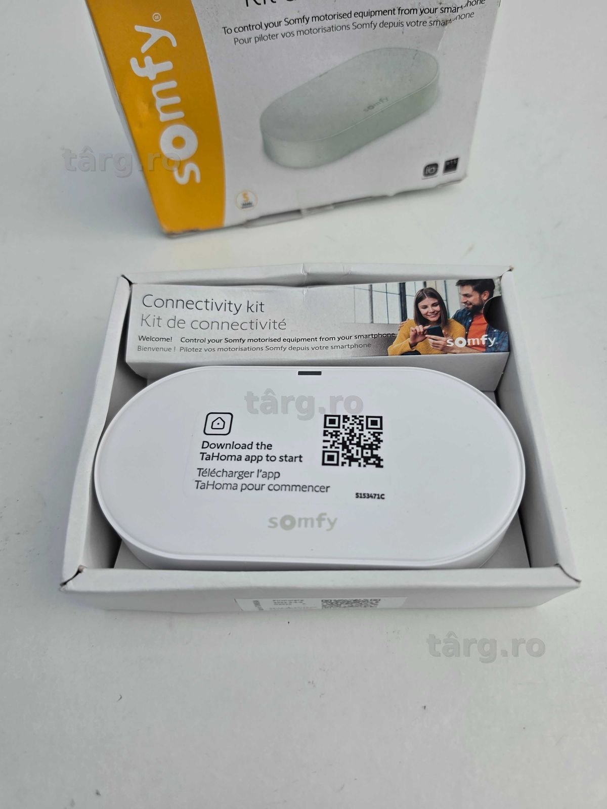 Kit Unitate de control inteligent Somfy Connectivity Kit pentru conectarea echipamentelor pentru locuinta