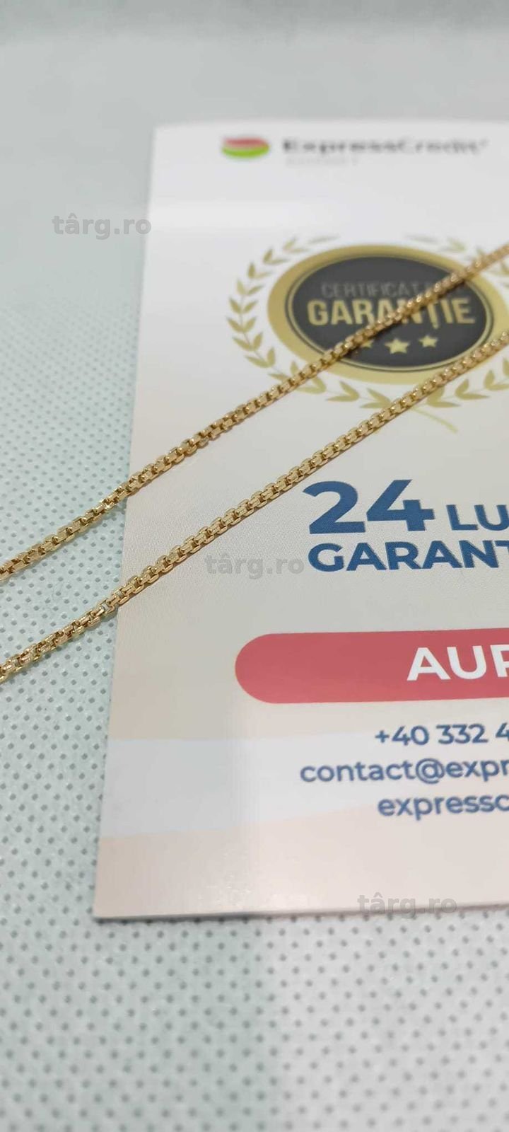 Lant Aur 14K (Ag18 Tutora b.28451) Garantie 2 ani! 2