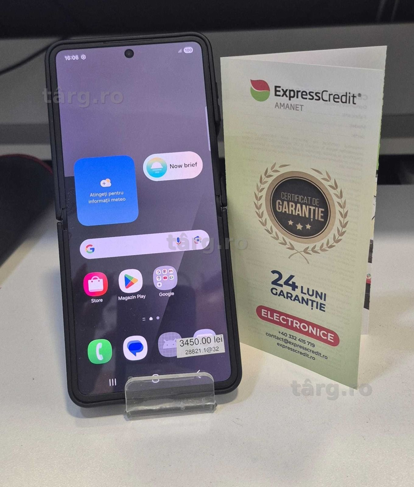 Telefon Samsung Z Flip7 5G (AG32 B28821.1) 2 ANI GARANTIE!