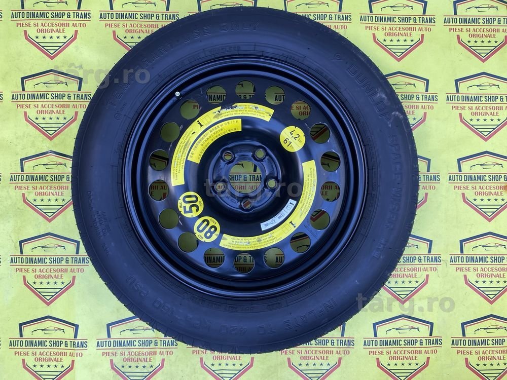 Roata rezerva slim Oem Mercedes ML W 164 2005-2011 155/90R18 5X112