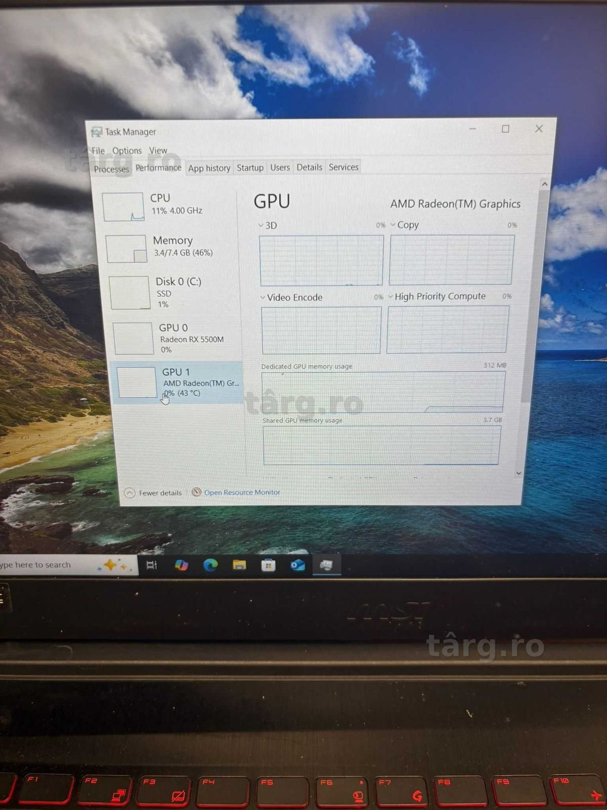 HOPE AMANET P2-Msi bravo 15 4