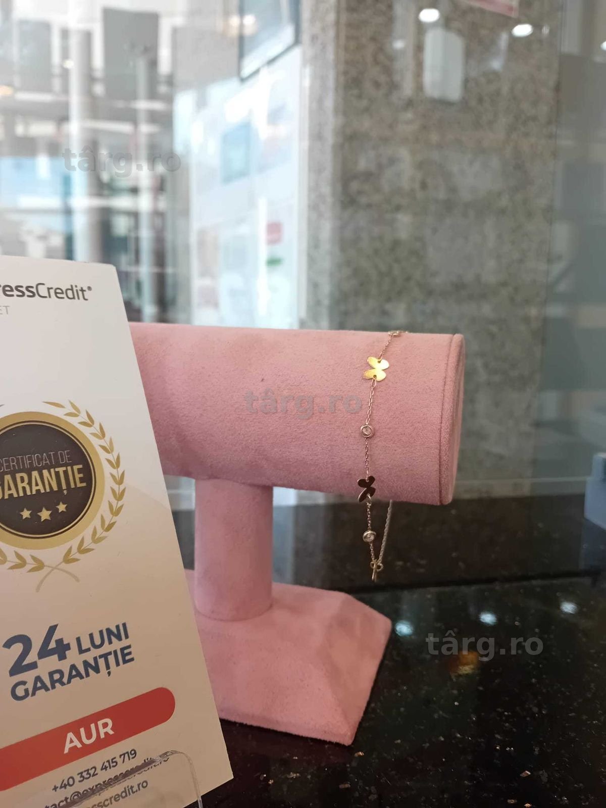 Bratara aur 14k 1.49g 20cm (Iulius Mall)(B-433) Garantie 2 ani!