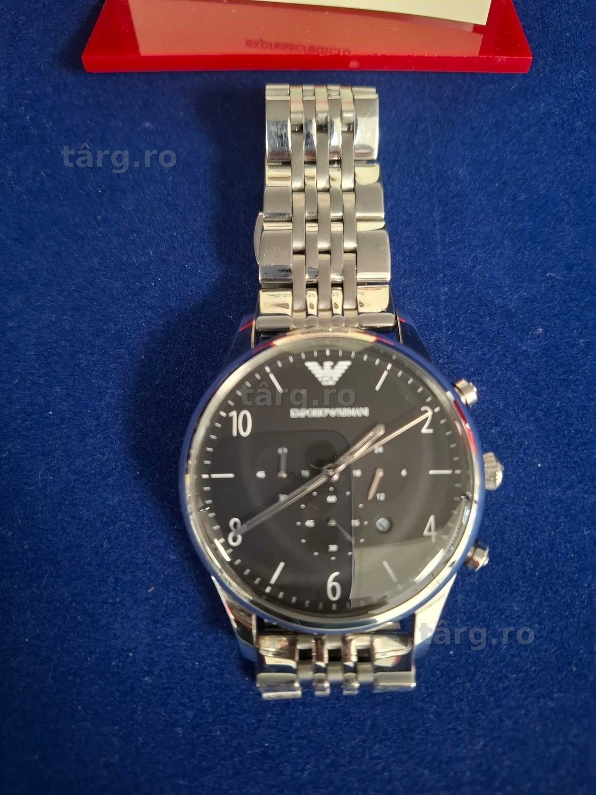 Ceas barbatesc Emporio Armani( B34766 / Ag28 Doi Baieti ) Garantie 2 ani ! 4