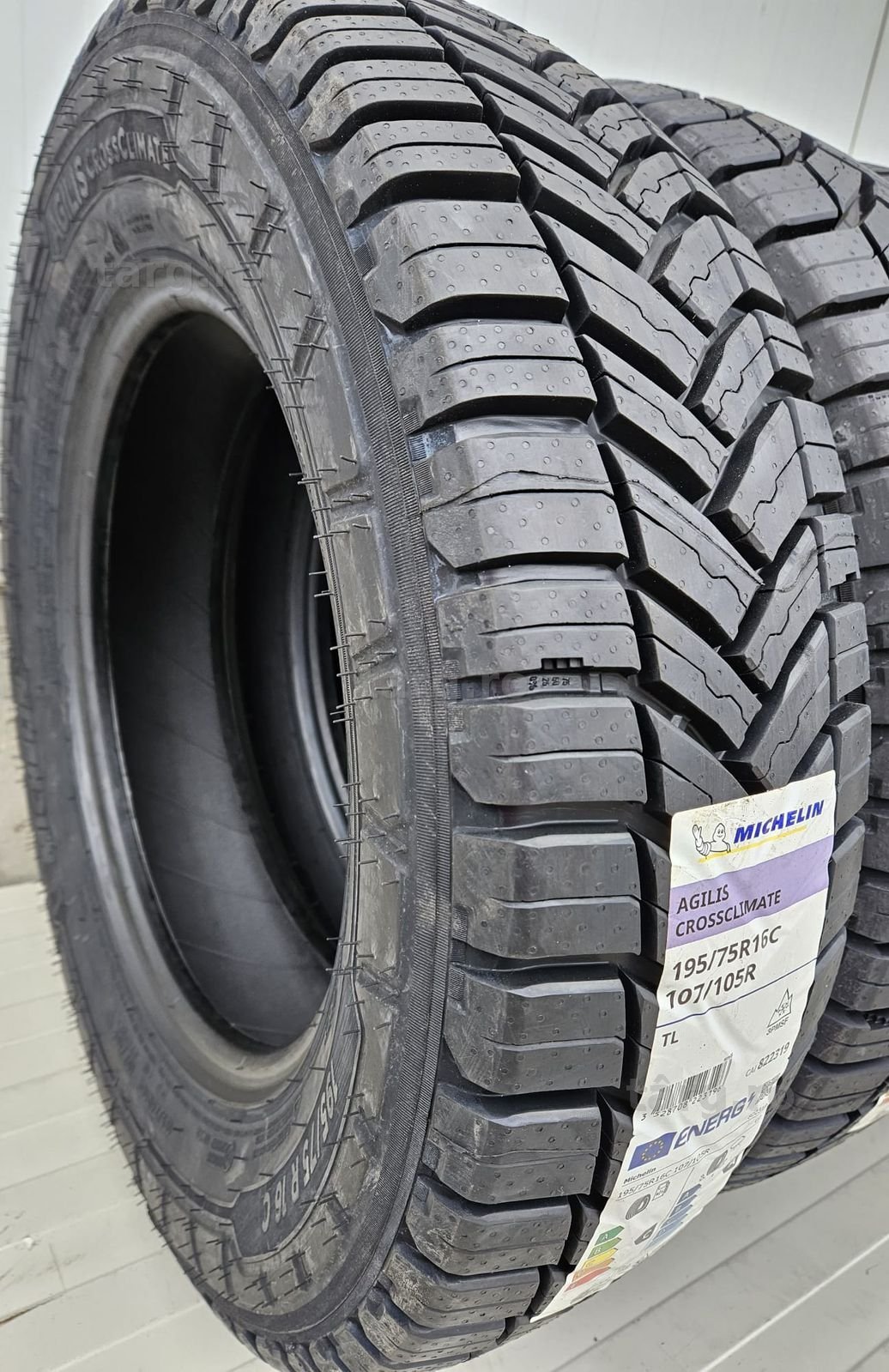 195/75 R16C ,107R  , MICHELIN CrossClimate , Anvelope mixte M+S 3