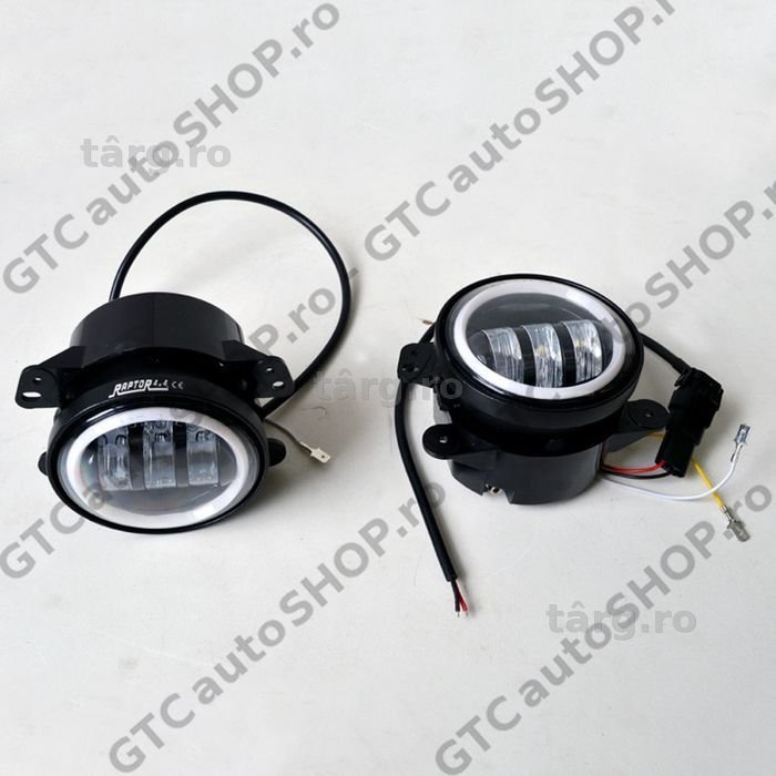 Proiectoare ceata LED Raptor 4x4 pentru bara fata Y61 / Hilux Vigo