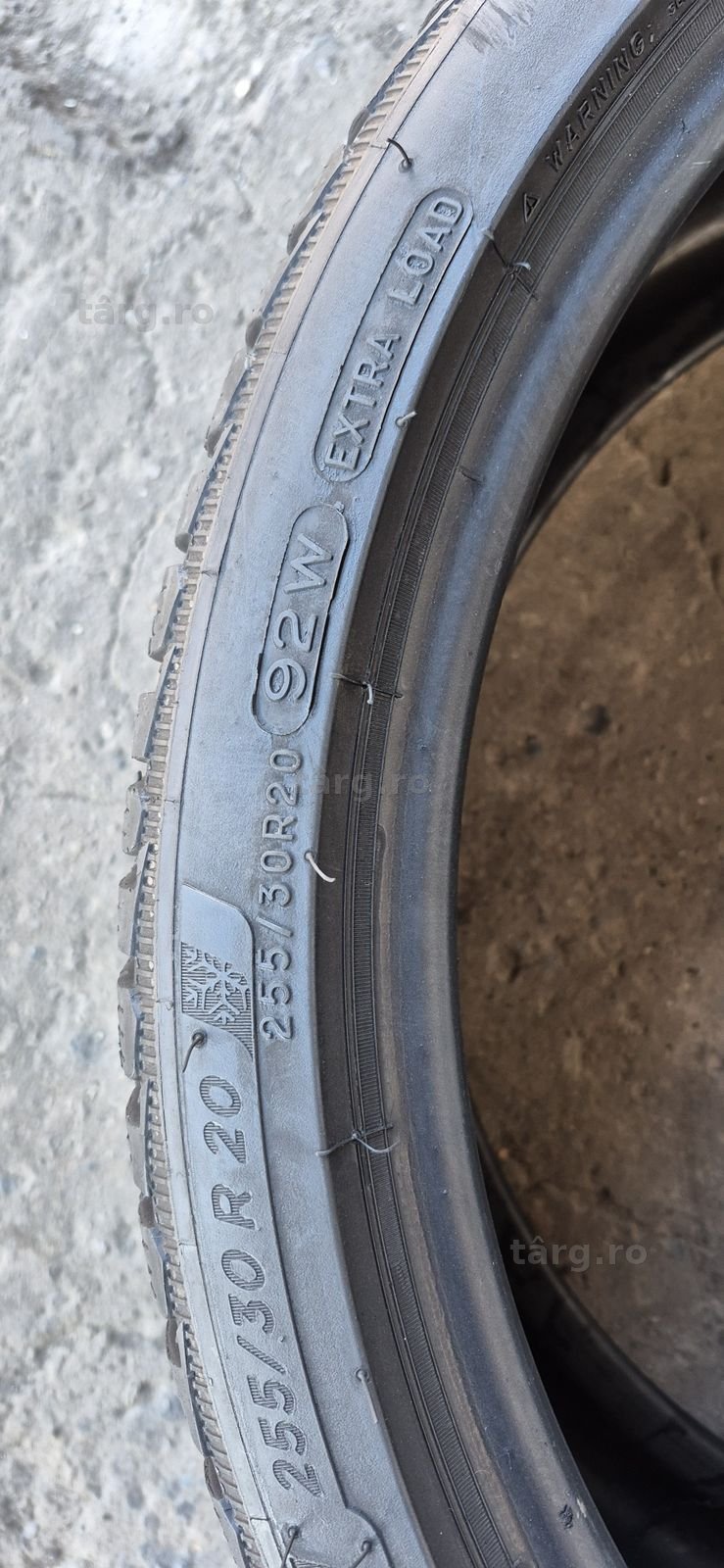 2 anvelope iarna Michelin 255/30/20,dot 2021.Pretul este pe bucata 5