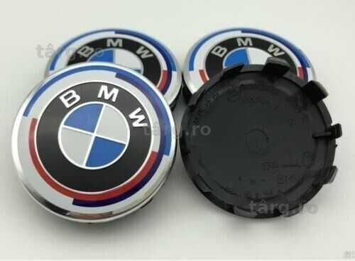 Capace Roti Sigle Embleme Jante BMW Model 50 de Ani Emblema 56MM/68MM