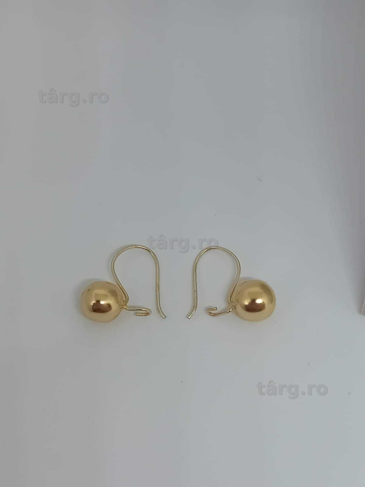 Cercei aur 14k 2.37g (33741/15 Gara1) 3
