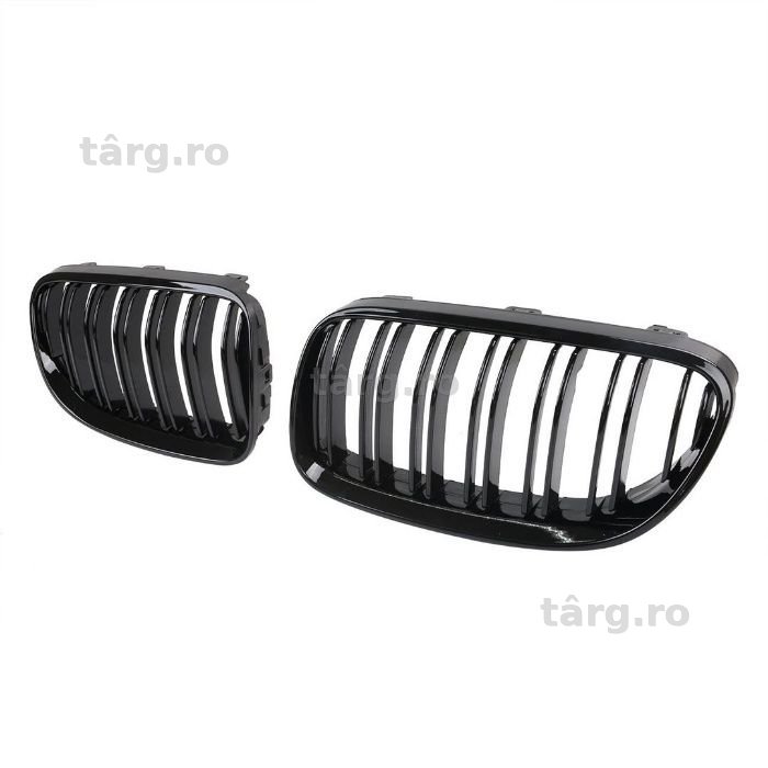 Grile duble BMW E92 / E93 LCI 2010-2013 Negru Lucios M-LOOK