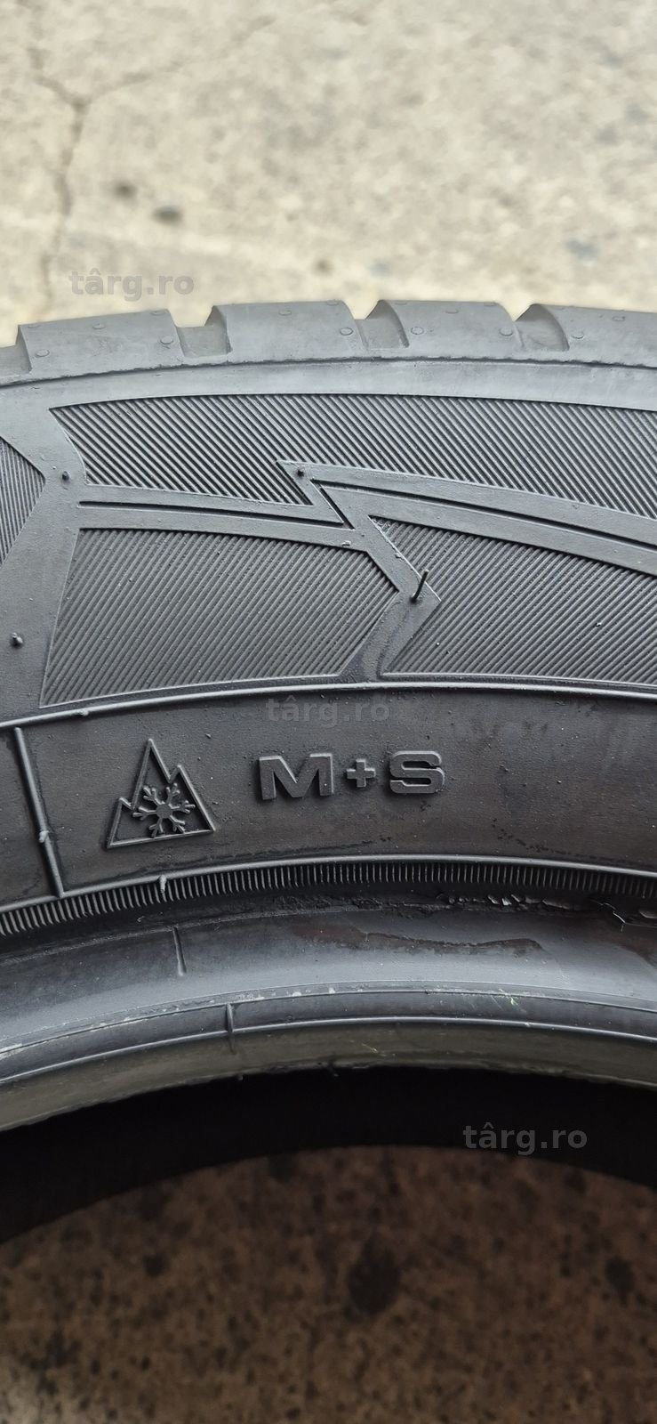 4 anvelope iarna ca si noi, Goodyear 245/55/17,dot 2020-2023.Pret/buc. 7