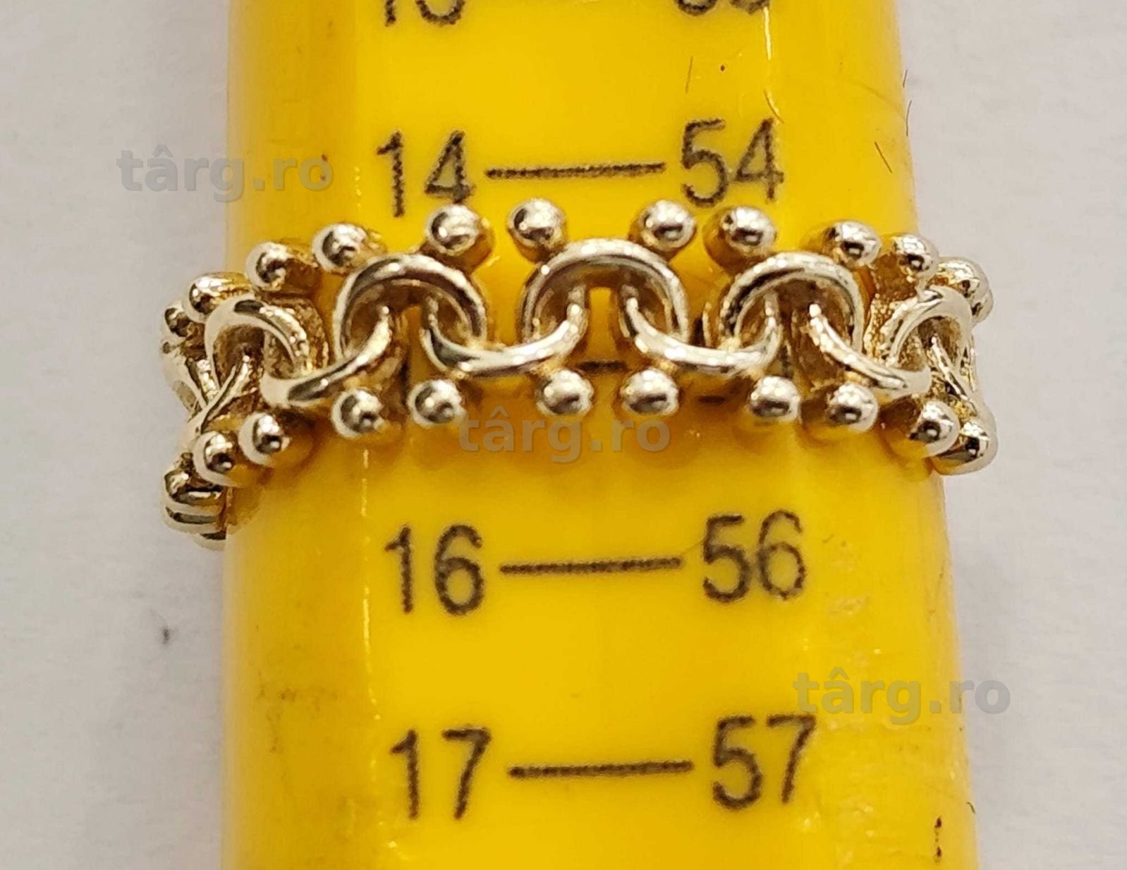 Inel aur 14K 2.25gr (AG35 4629.1/46) Garantie 2 ani ! 3