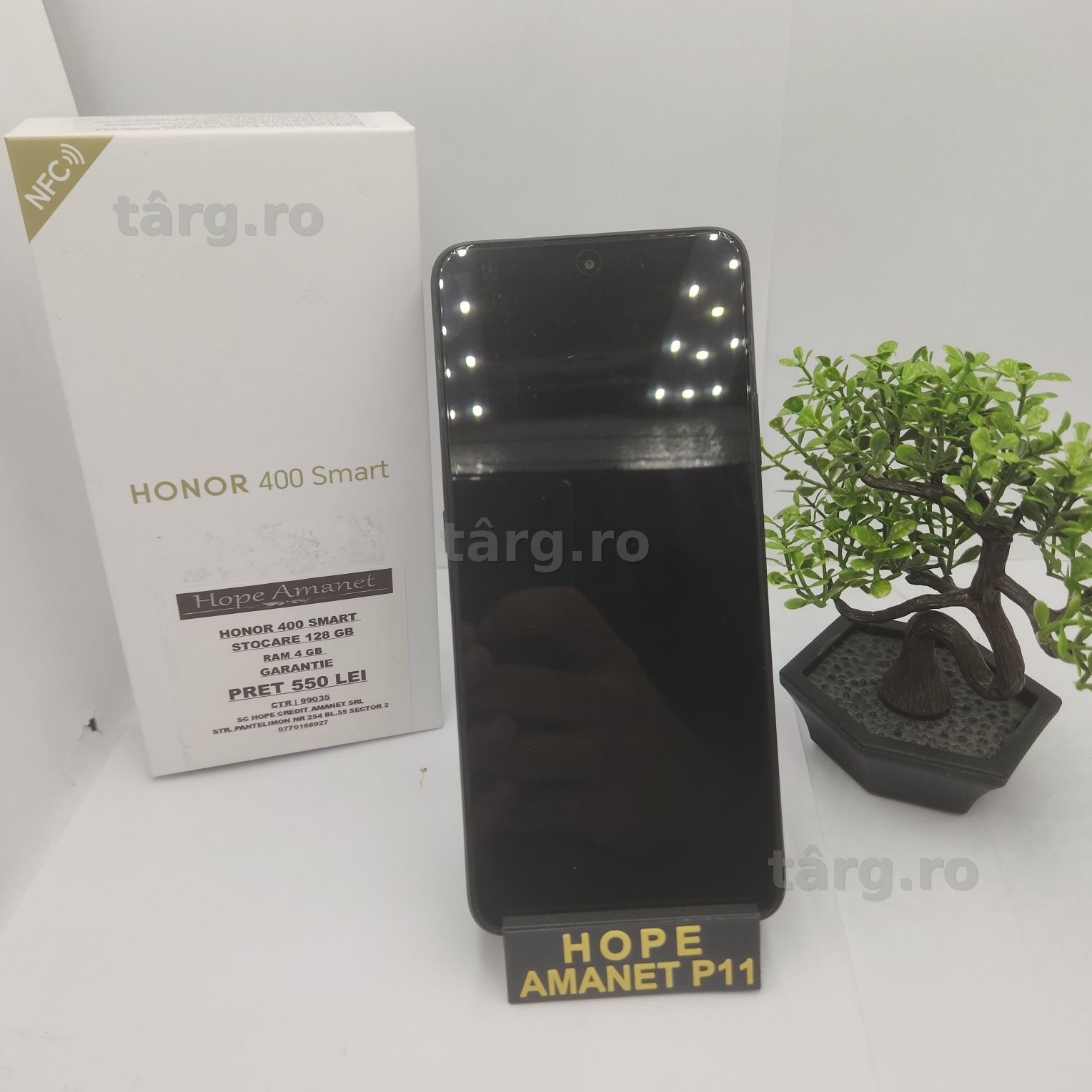 Hope Amanet P11 - HONOR 400 Smart / 128GB-4GB Ram / Garantie / 99035