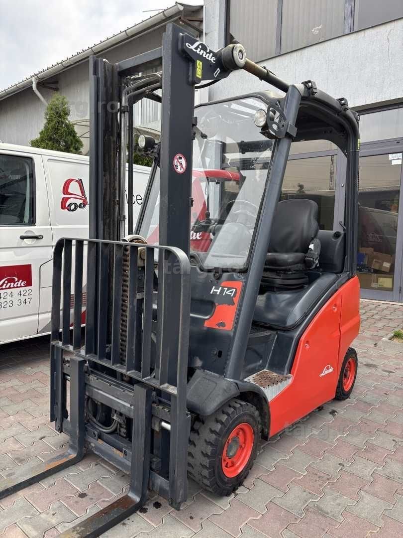 Stivuitor - Motostivuitor Linde H14T-01 391 GPL An fabricație 2012