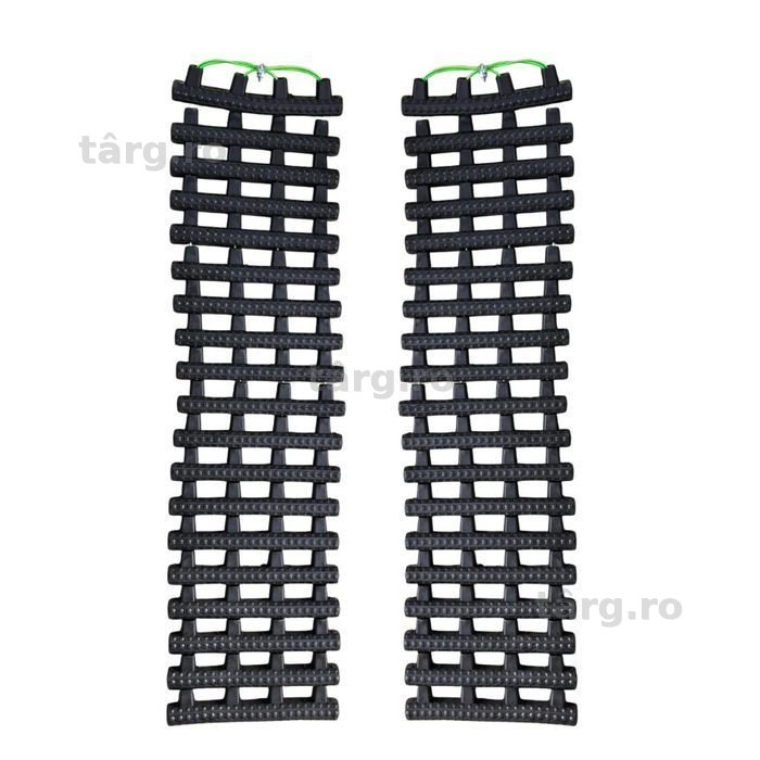 set rampe de tracțiune pliabile, 22 x 80 cm, cu husă, pentru zăpadă, noroi și nisip, max. 6000kg emd4x4