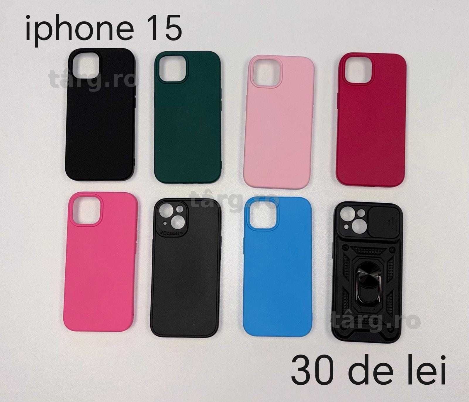 Huse, Folii, Cabluri iPhone 15 - Montaj gratuit folie 5