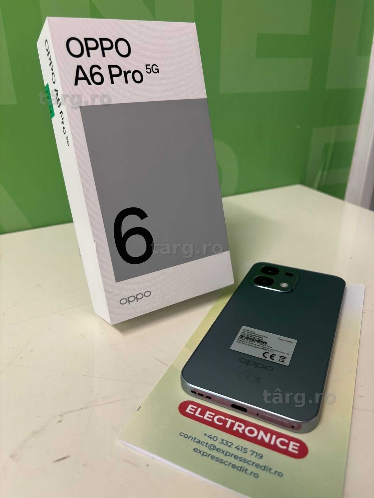 Telefon Oppo A6 Pro 5G (B.61488-Tatarasi) Garantie 2 ani-780 lei 5
