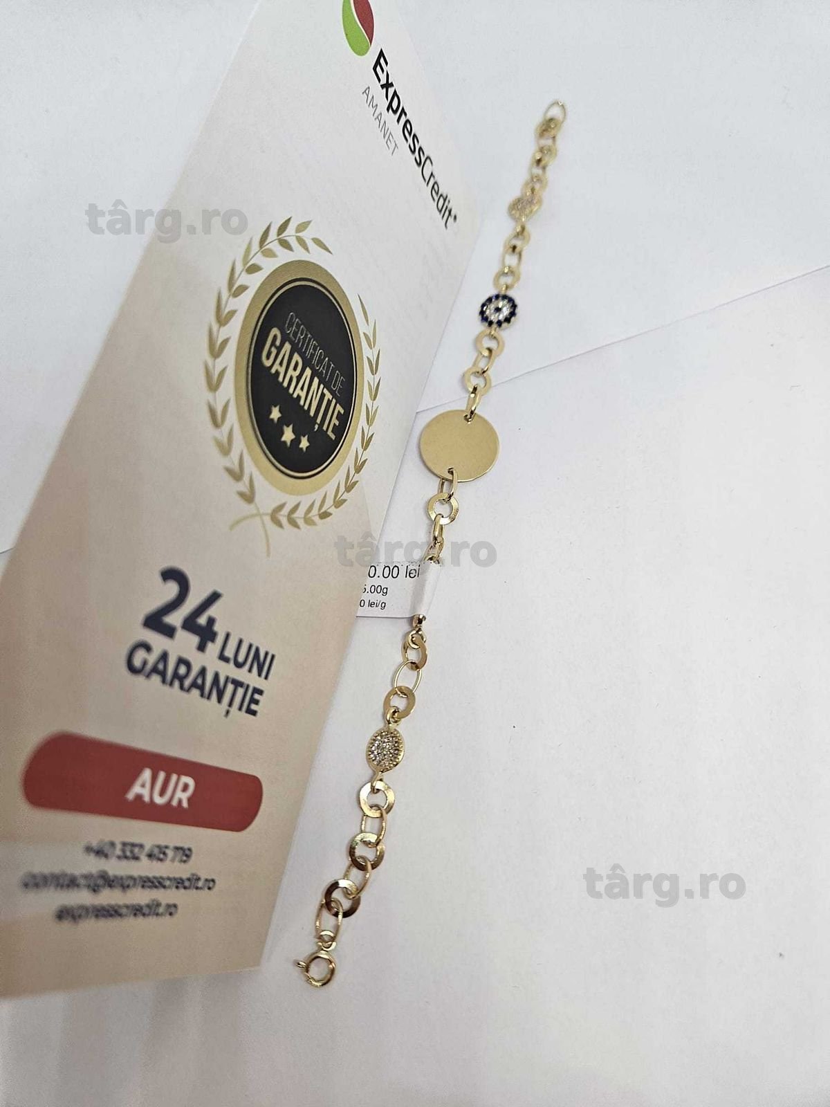 Bratara aur 14k 5.27gr ( Ag1 Alexandru b54274.2 ) *Garantie 2 ani 2
