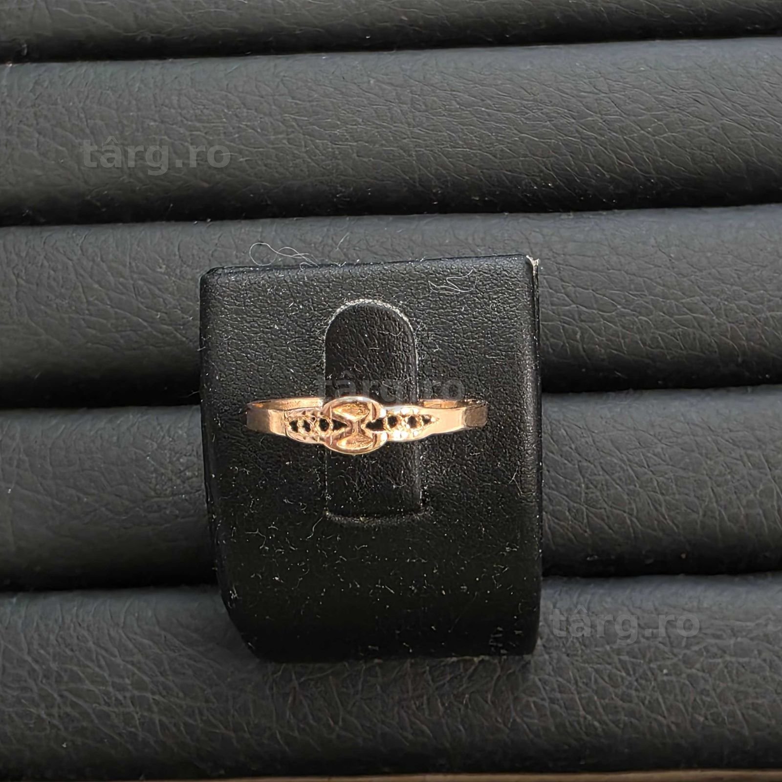 Inel Aur 14K - 0.89 grame / 445 lei ( B33796.1 / Ag28 Doi Baieti ) 4