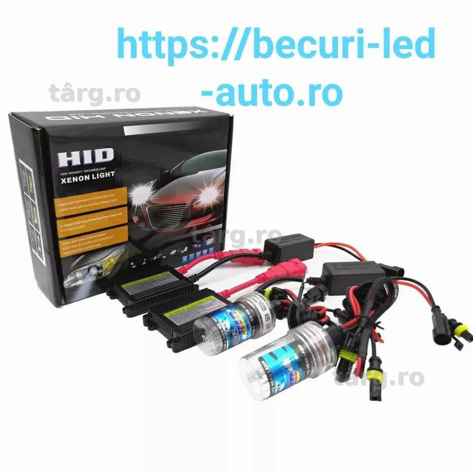 Kit Complet Xenon 55W/6000k H1,H3,H4,H7,H8,9,H11 Calitatea Superioară