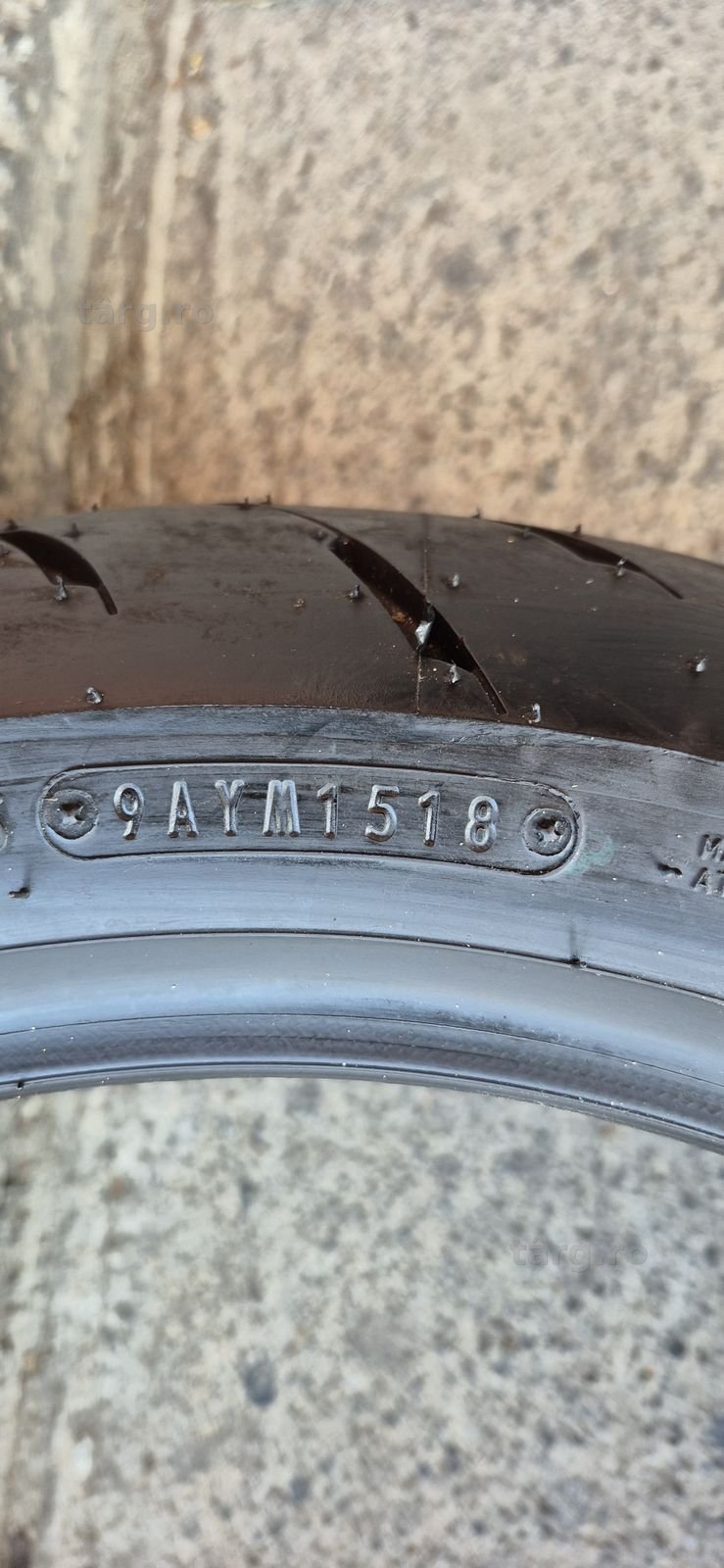 O anvelopa moto spate noua Dunlop 180/55 ZR17 M/C,dot 2018. 6