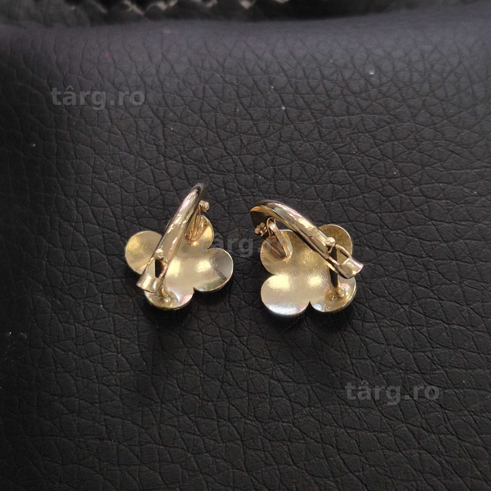 Cercei Aur 14K - 1.59 grame ( B33484.1 / Ag28 Doi Baieti ) 4