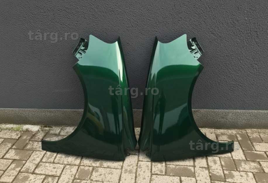 Aripa Fata Dreapta & Stanga VW Polo 6/VI 9N 2005-2009 Vopsita Verde