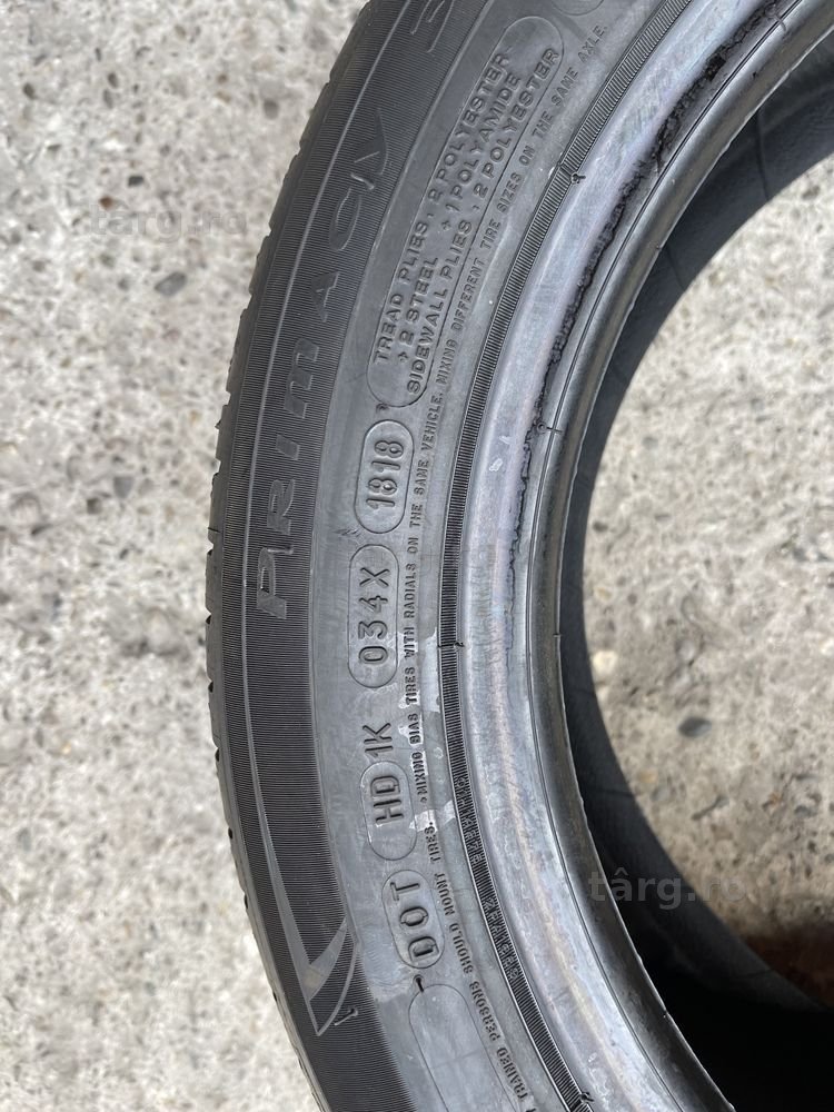 2 anvelope de vara NOI 195/55/16 Michelin RFT 4