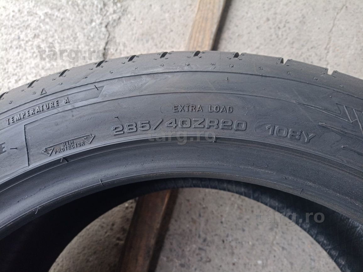 2 anvelope ca noi Dunlop 285/40 ZR20 dot 1122 2