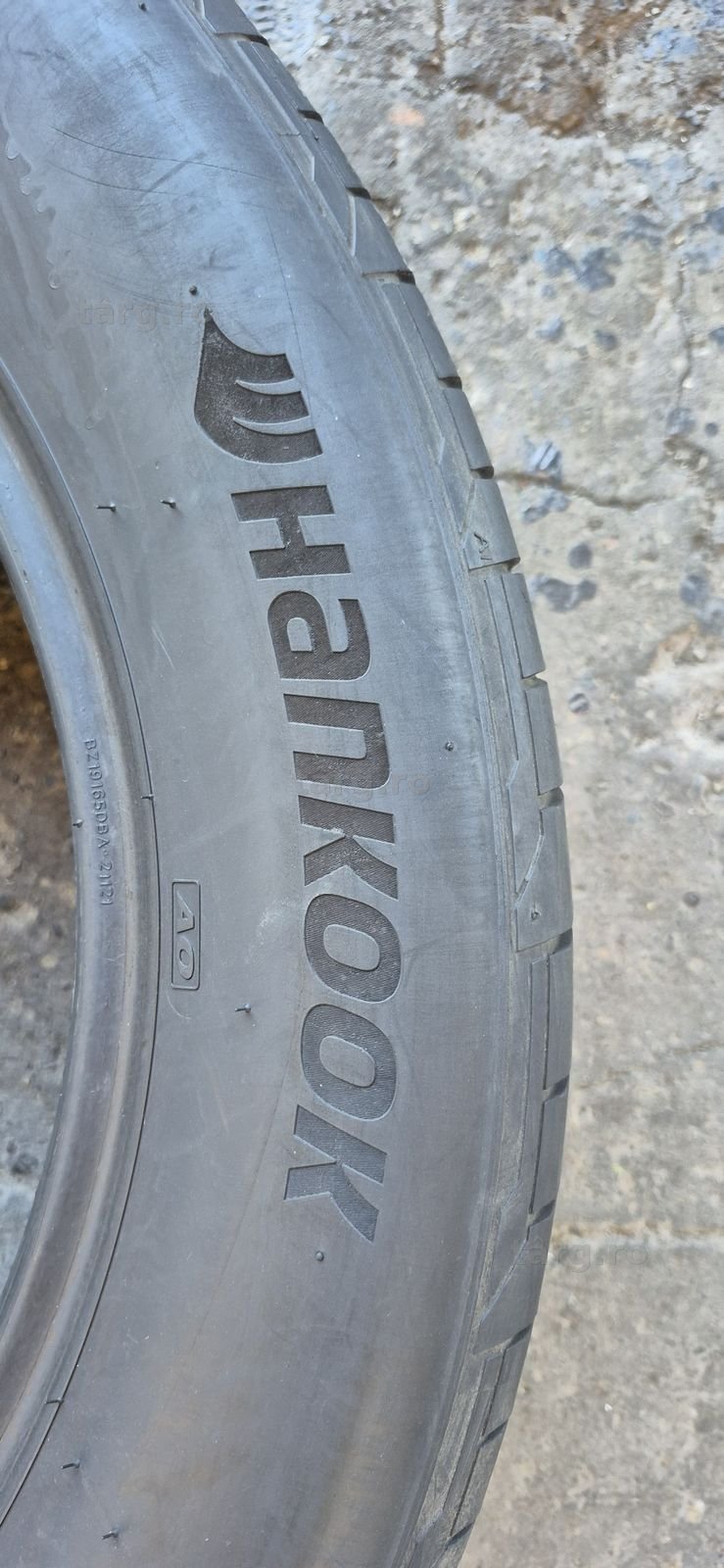 4 anvelope vara Hankook 255/50/19,dot 2021-2022.Pretul este pe bucata. 4