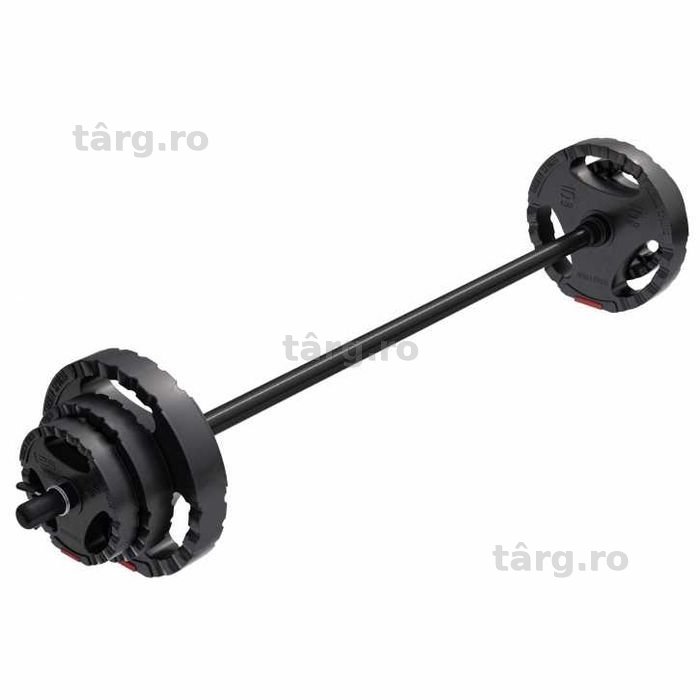 Set de 20 kg aerobic cu discuri cu grip