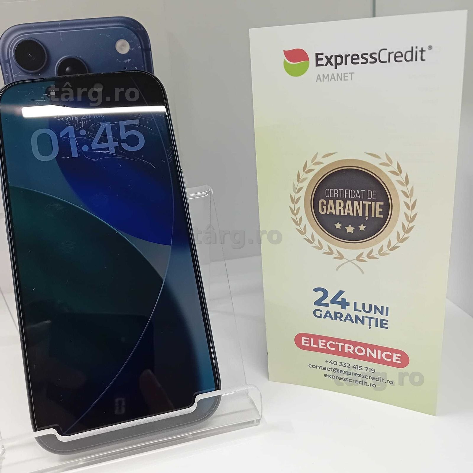 Iphone 17 Pro 256Gb 24 cicluri incarcare (ag49 Esplanada b.9160) Garantie 2 Ani!