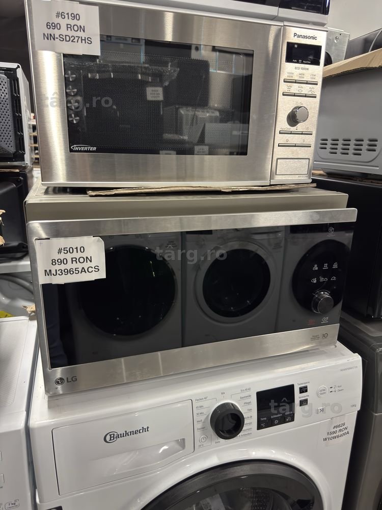 Cuptor cu microunde cu funcție de convecție LG MJ3965ACS